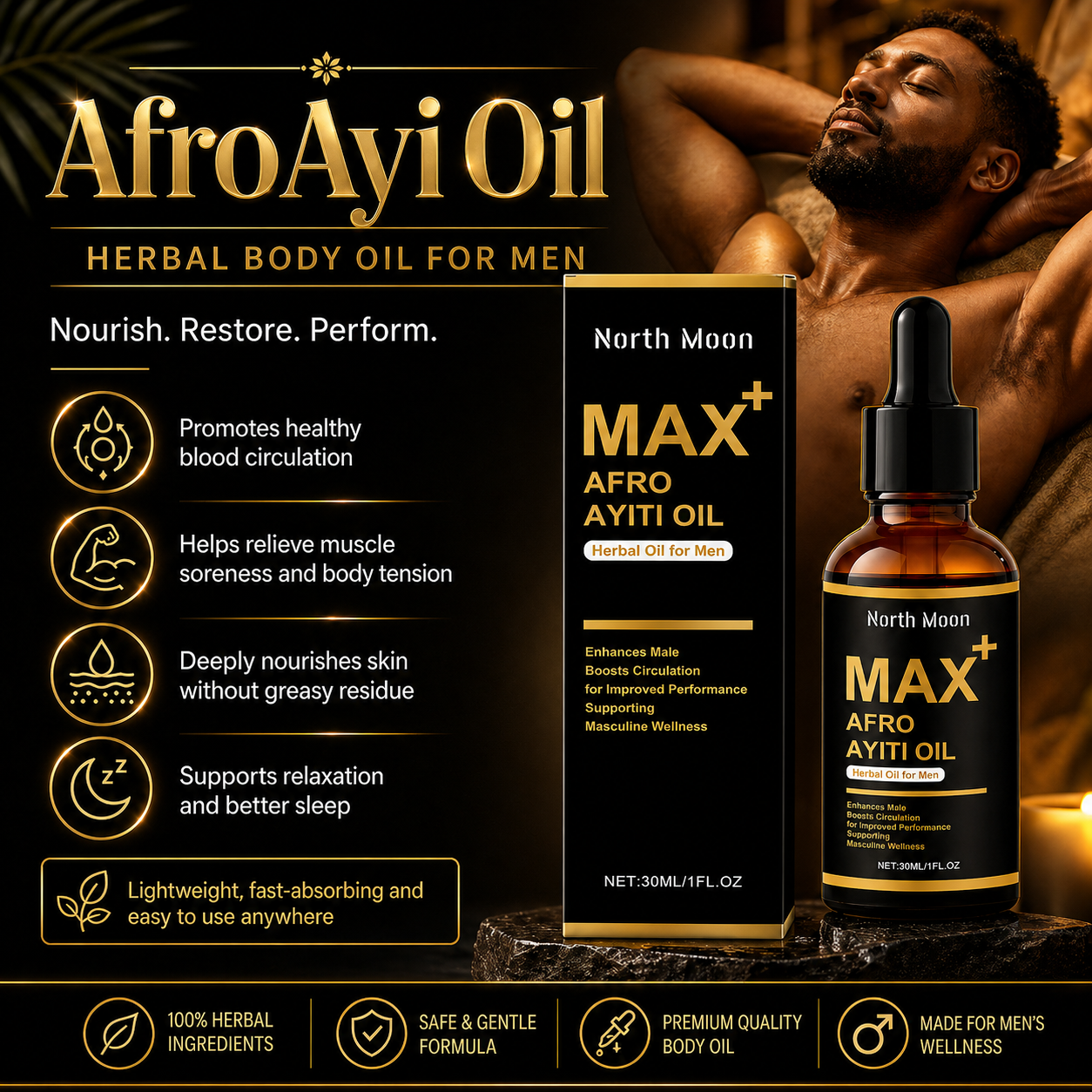 AfroAyi Oil – Herbal Massage Oil