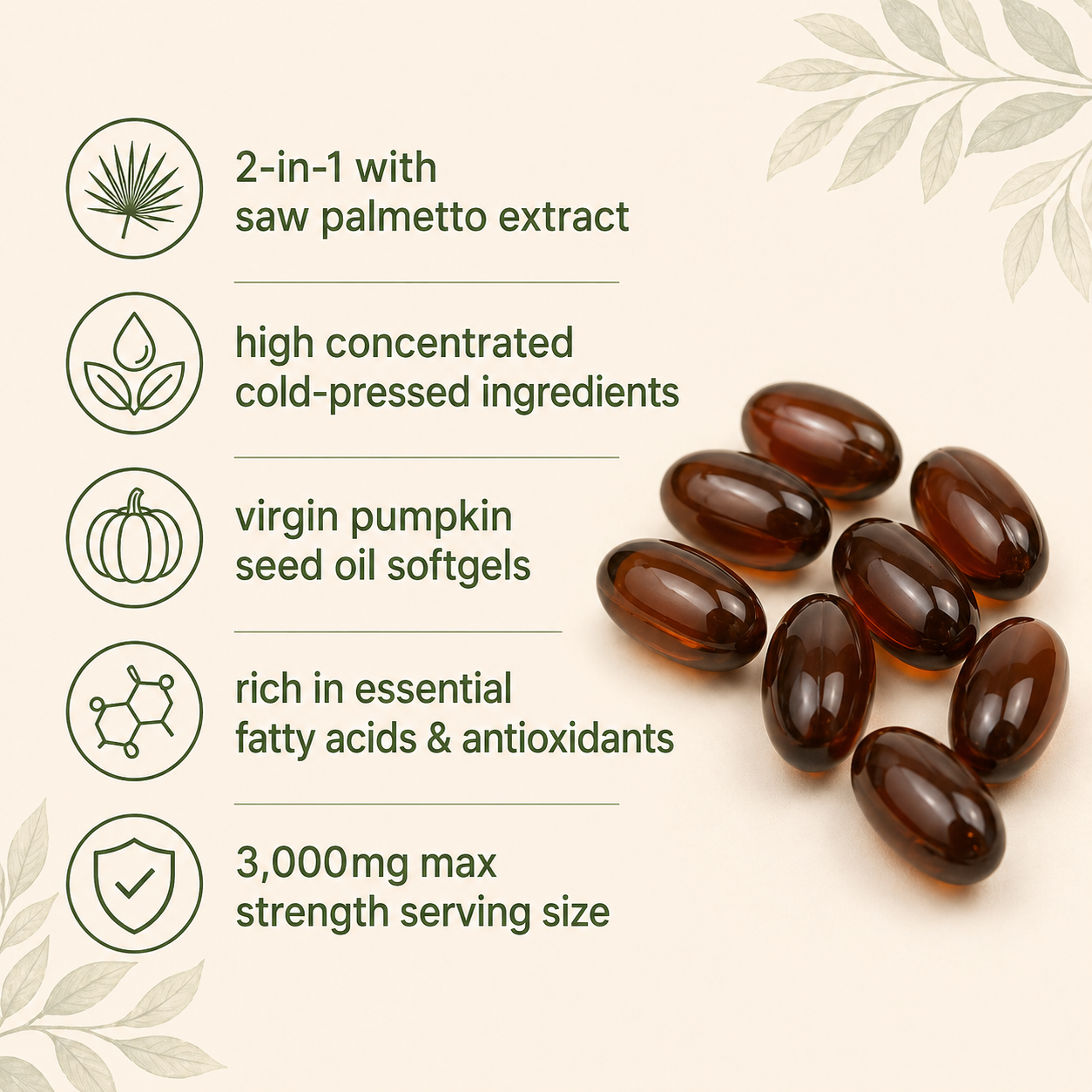 Pumpkinflow seed oil